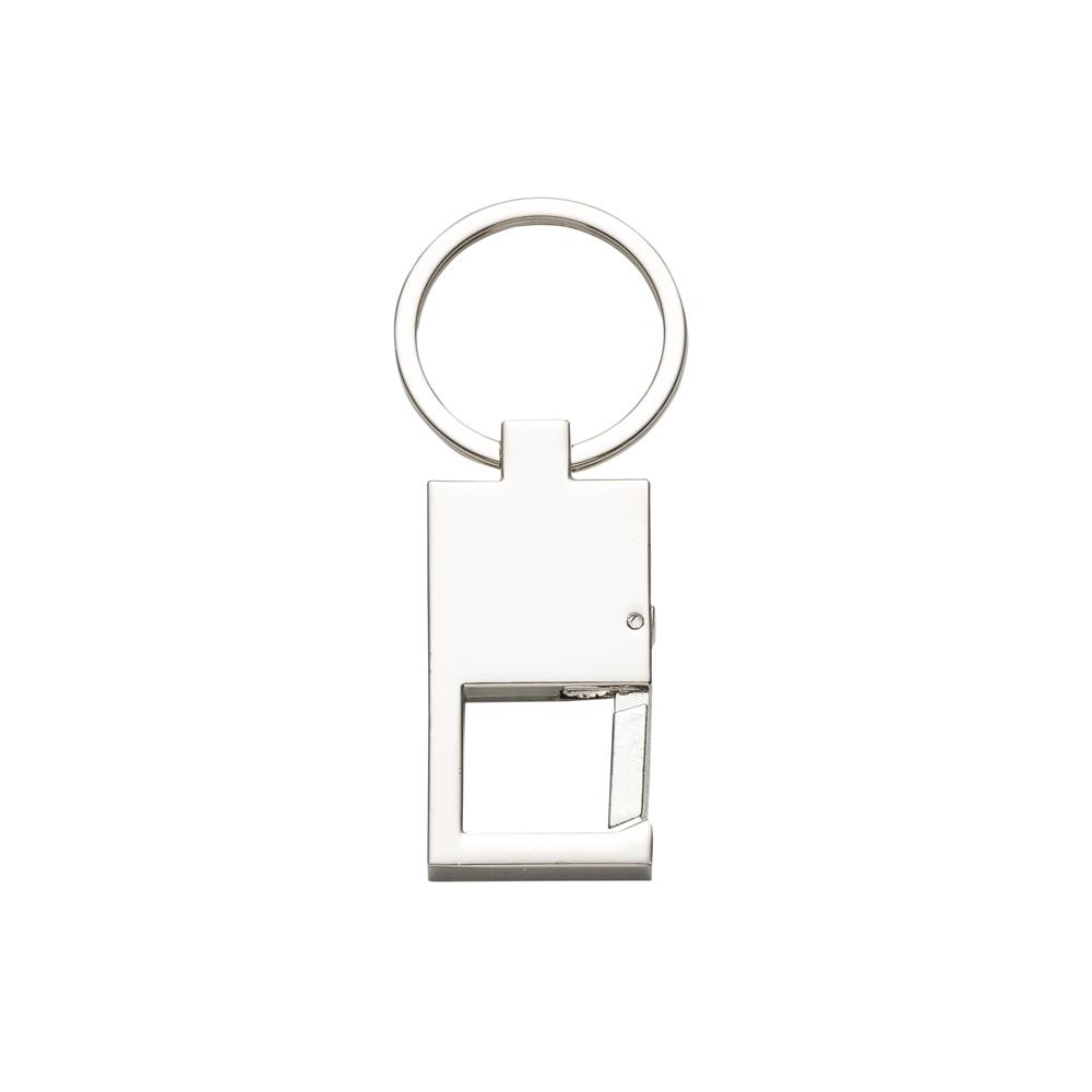 Chaveiro Metal Mosquetão Brilhante