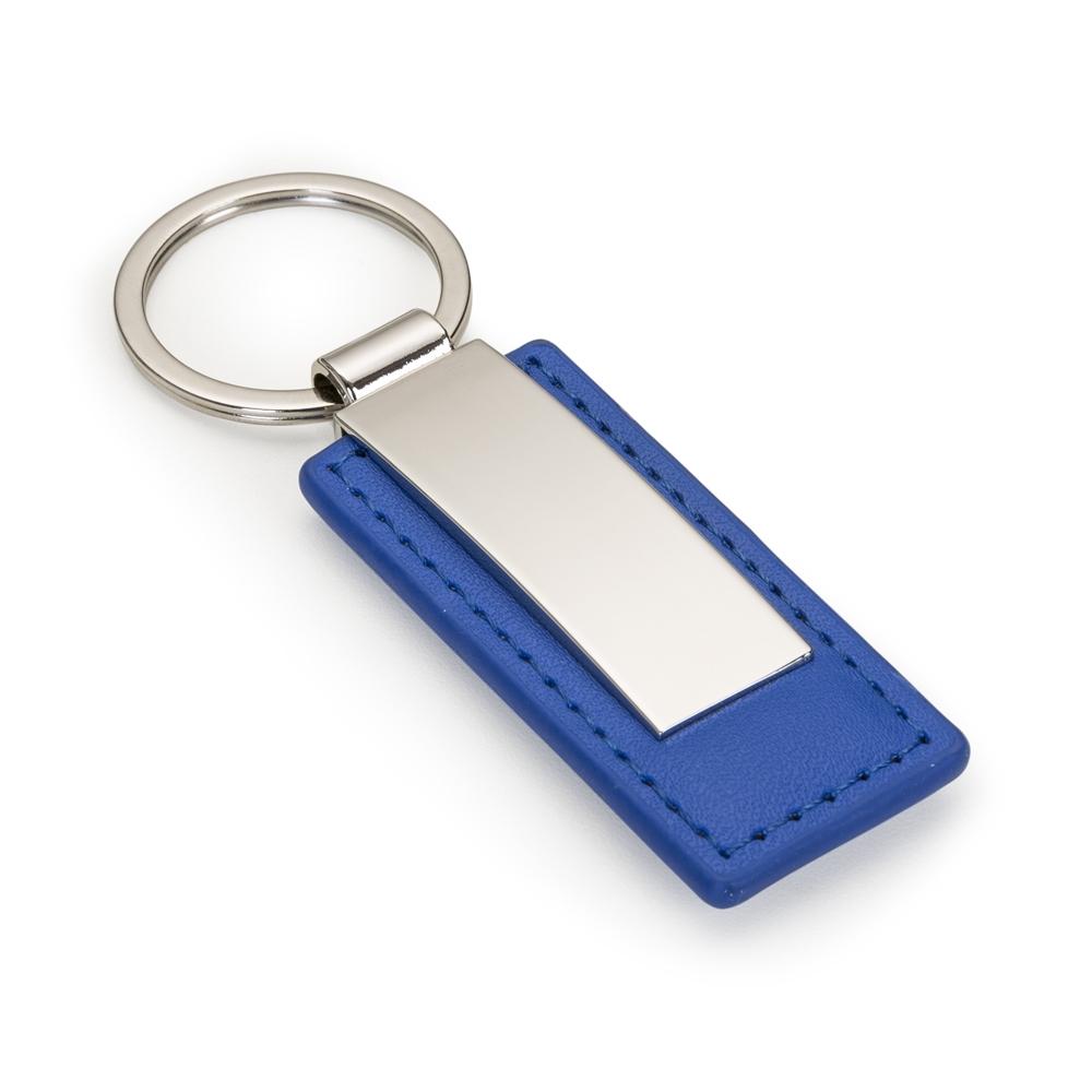  Chaveiro Metal com Couro