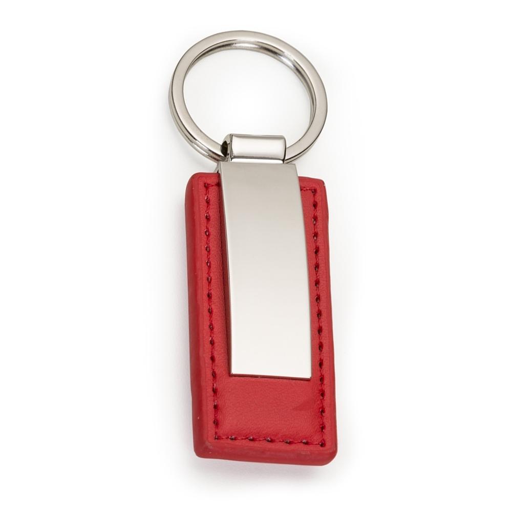  Chaveiro Metal com Couro