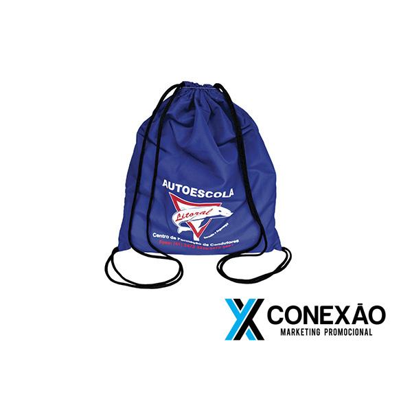 Mochila Saco em Tecido Camberra 