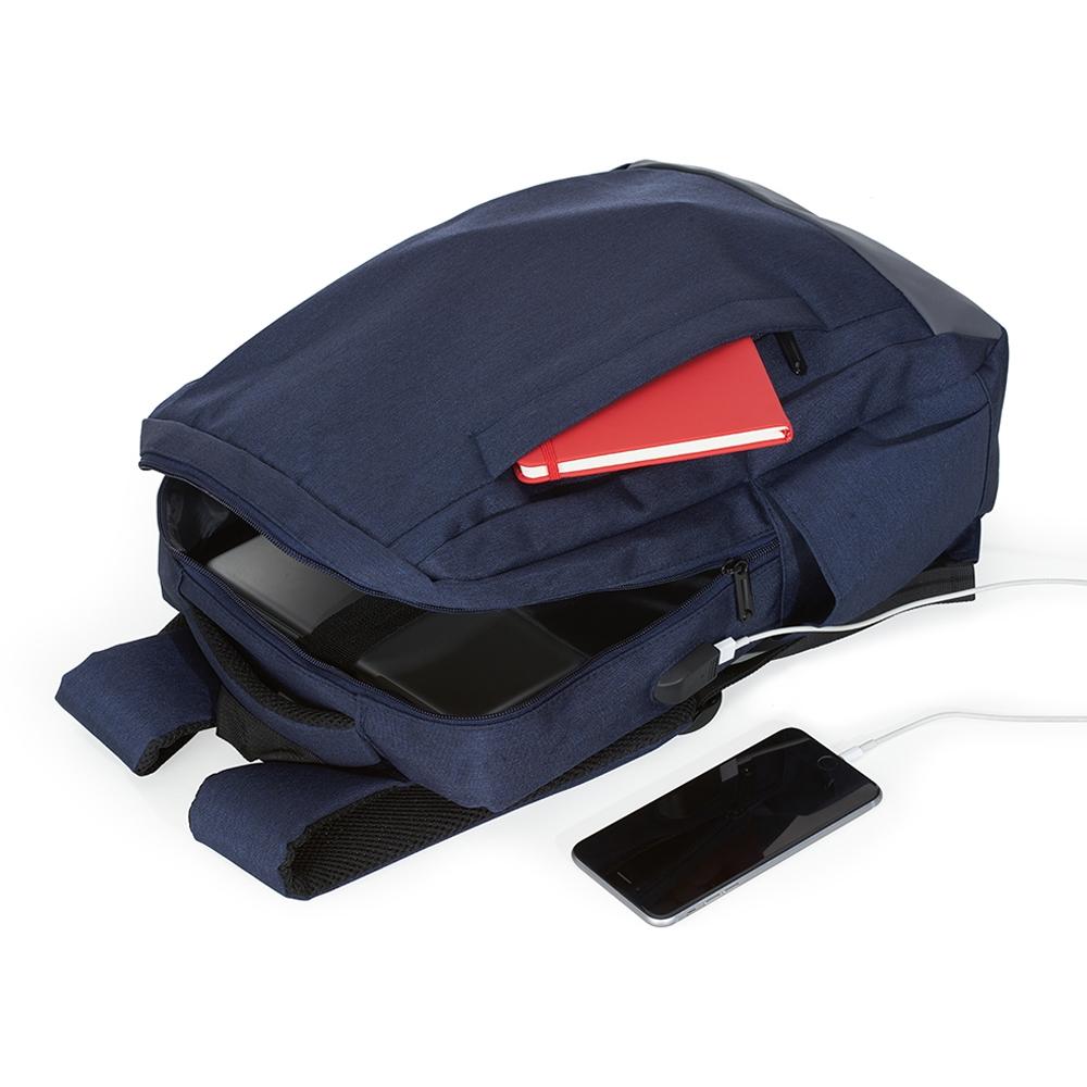 Mochila de Nylon USB