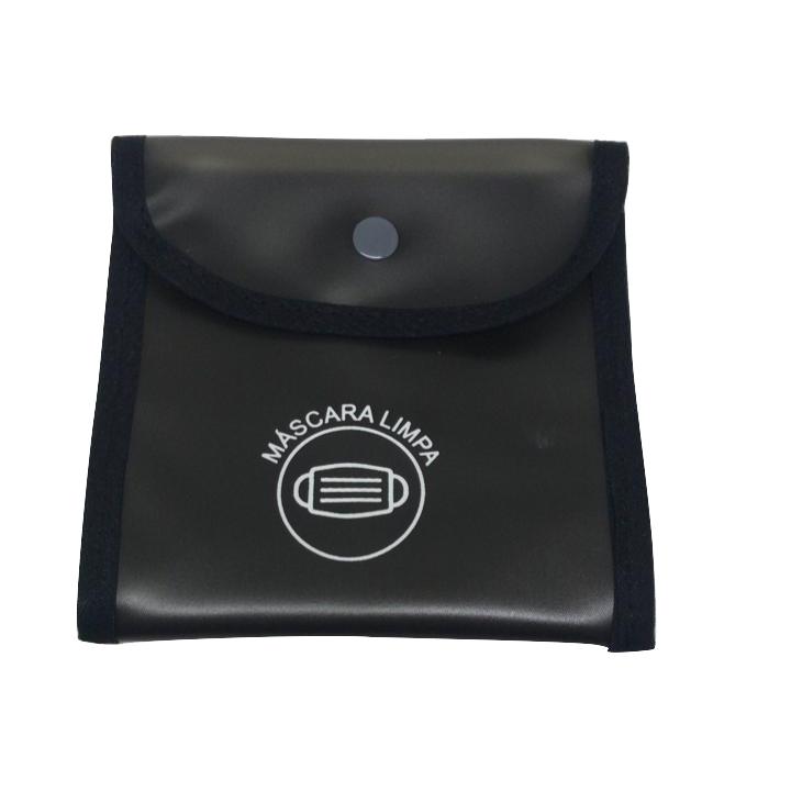 Porta máscara duplo limpa e suja 