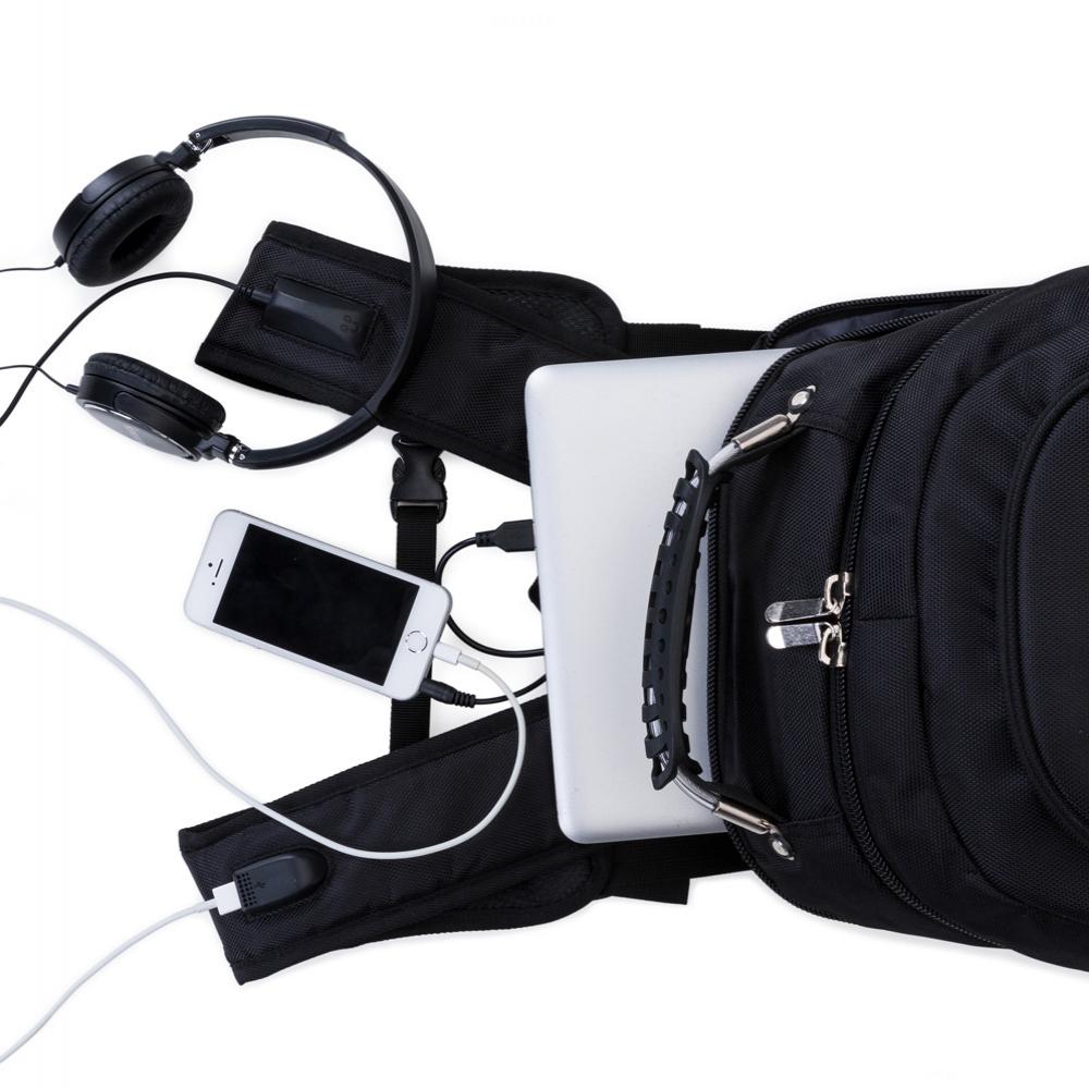 Mochila p/ notebook em tecido poliéster