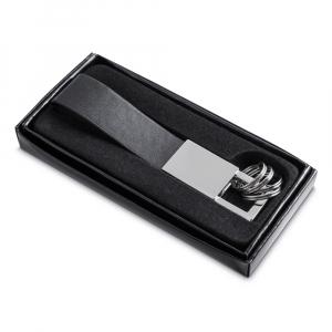 Chaveiro com alça de couro