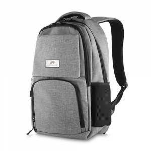 Mochila p/ notebook em tecido poliéster.