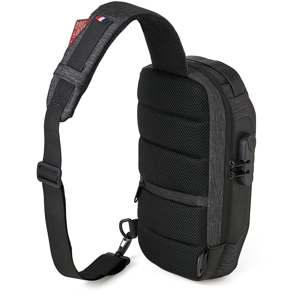 Mochila de Ombro USB Antifurto