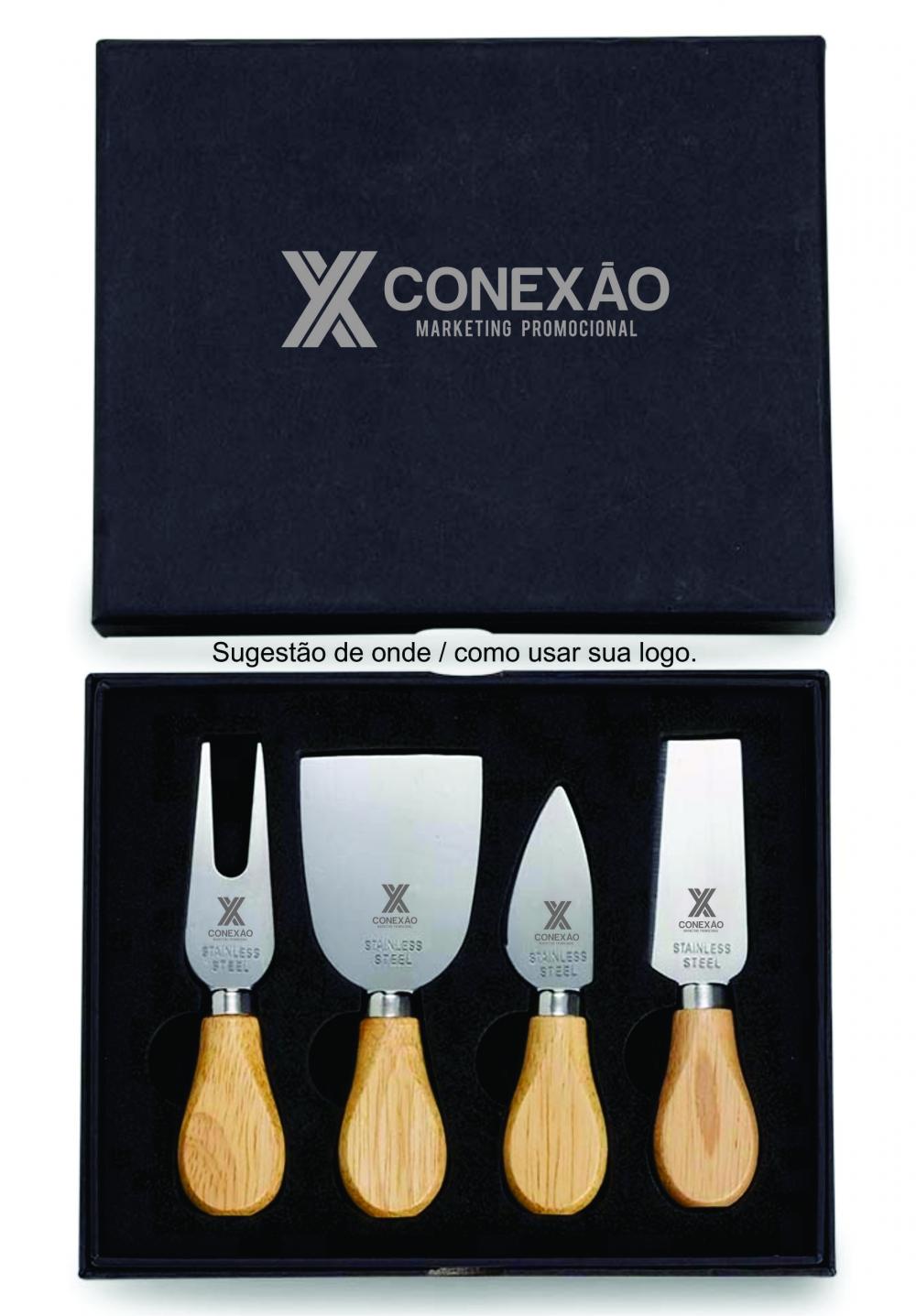 Kit Queijo 4 Peças