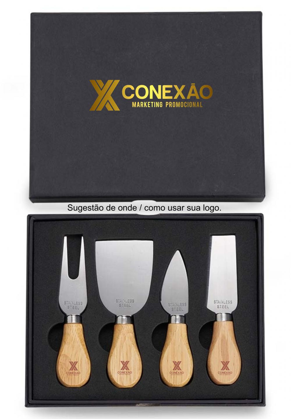 Kit Queijo 4 Peças