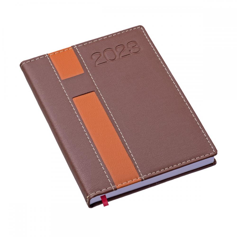 Agenda Vertical Marrom