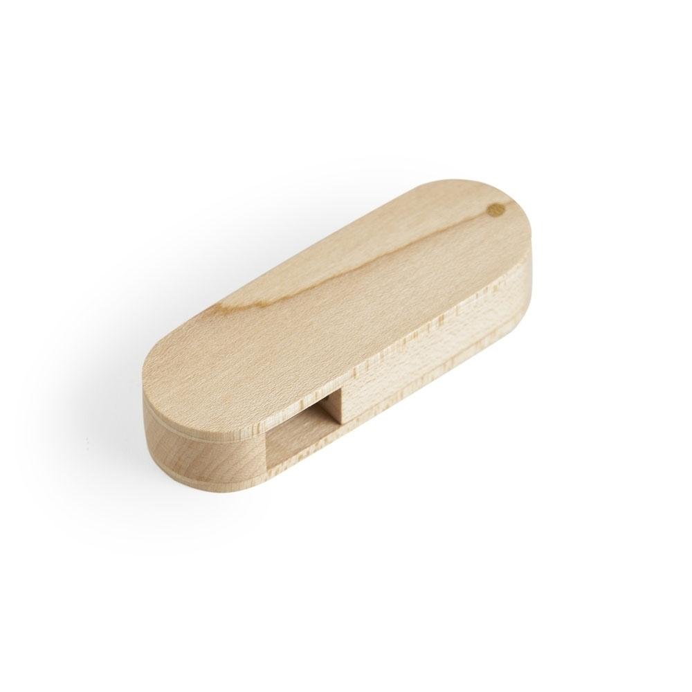 Pen Drive de Madeira Giratório 4GB/8GB