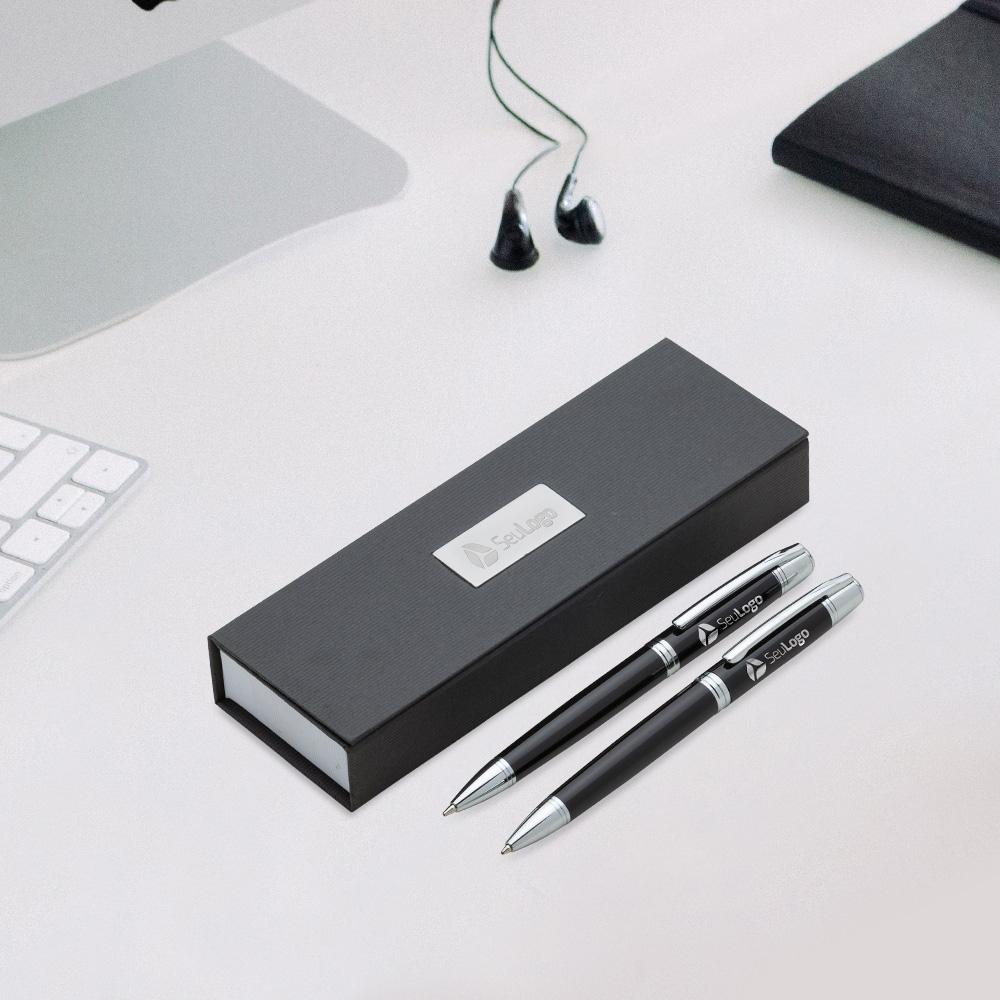 Conjunto Caneta e Lapiseira Metal
