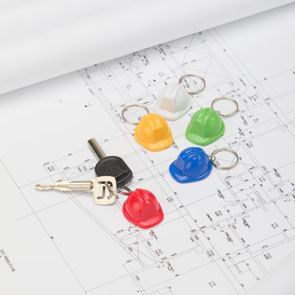 Chaveiro Capacete EPI Plástico