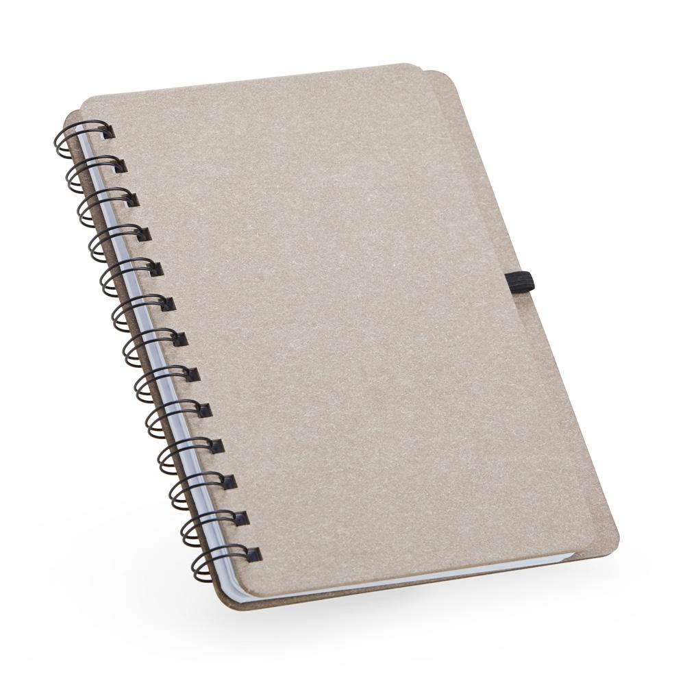 Caderno Kraft B6 com Porta Caneta