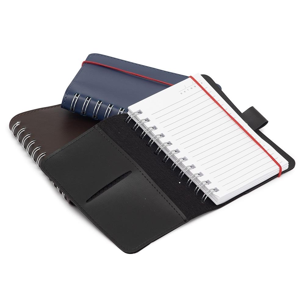 Caderneta de Couro Sintético