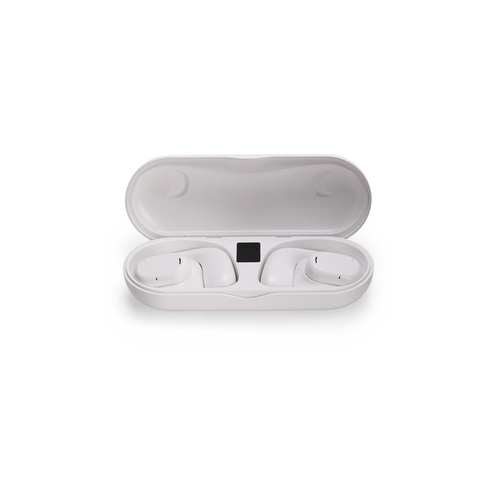 Fone de Ouvido Bluetooth com Case Carregador